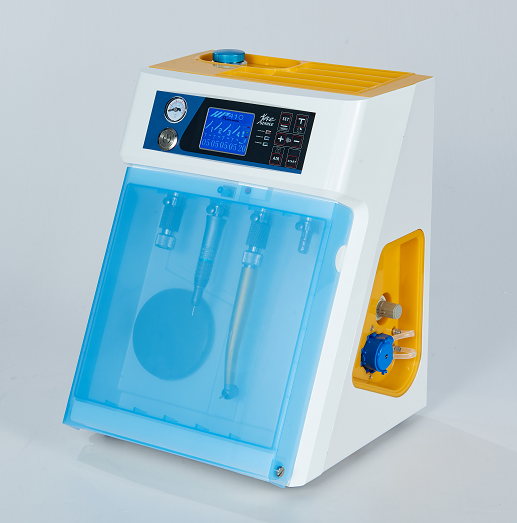 Dental handpiece oiling machine