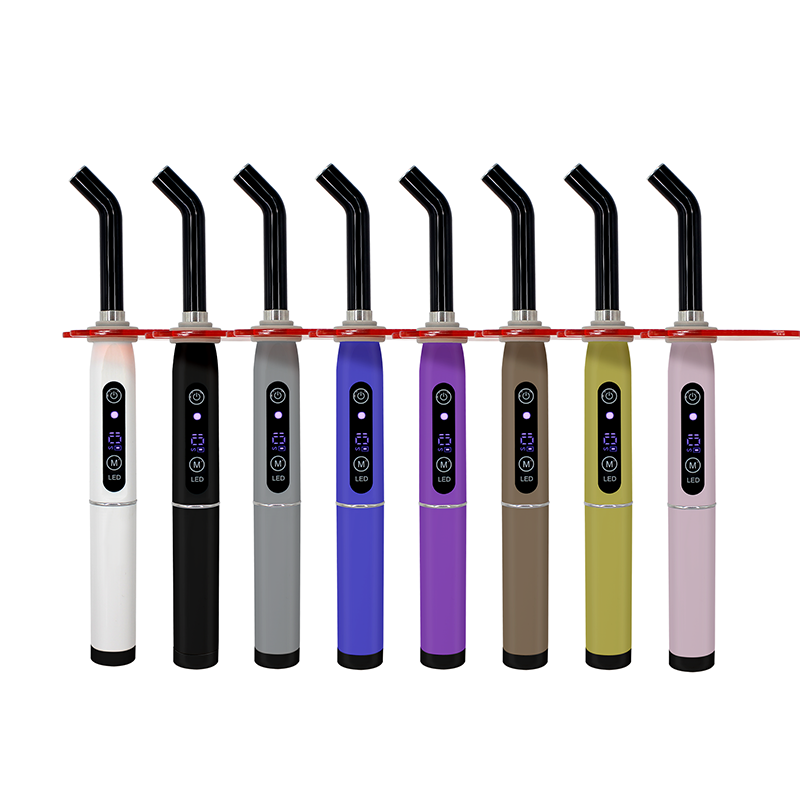 New mode adjustable power metal LED curing light