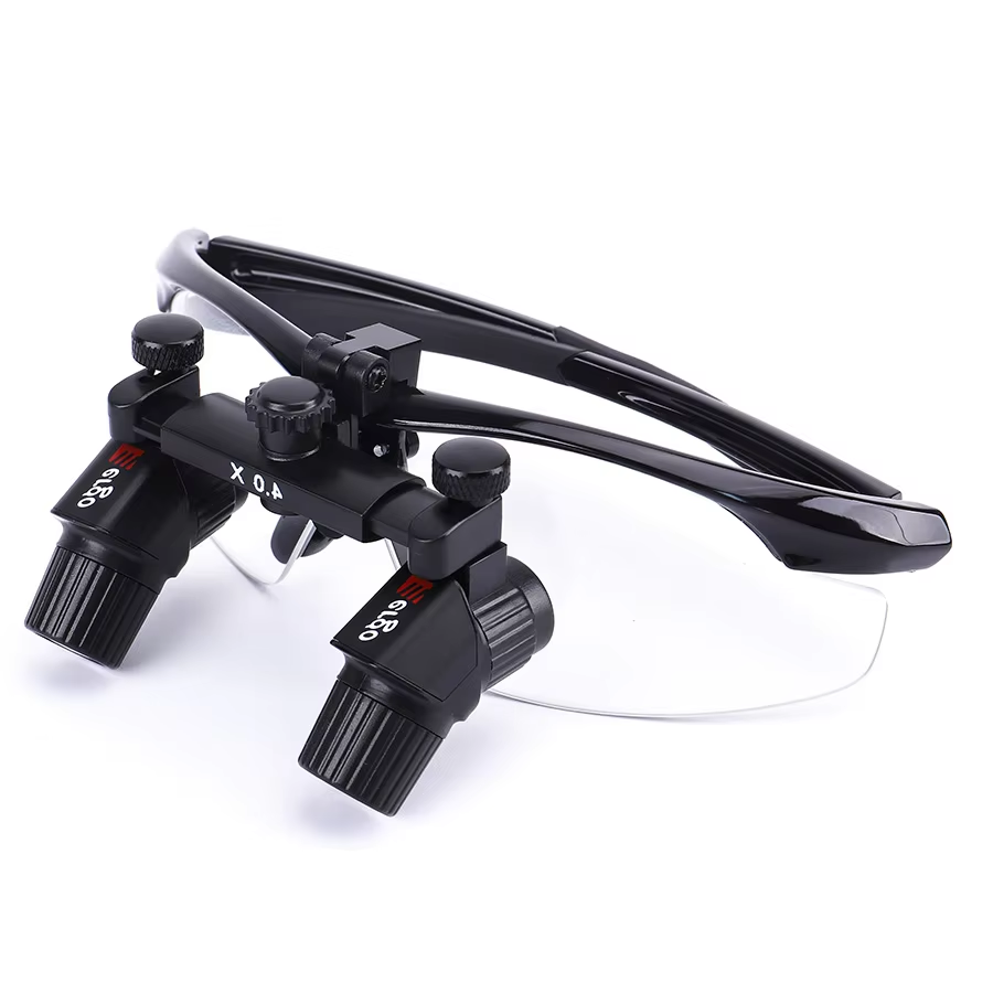 4x dental magnifying glass angle