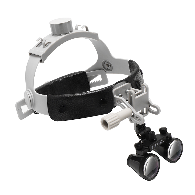 Dental magnifying lens, wearable, 3.5-420mm.